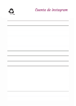 Creativo 06 Libreta A5 tapa dura 100% reciclada hoja con lineas
