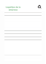 Creativo 03 Libreta A5 tapa dura hoja 100% reciclada con lineas