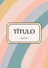 Creativo 07 libreta A4 con hojas blancas