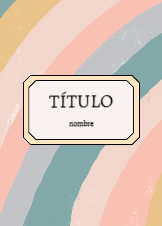 Creativo 07 libreta A4 con hojas con lineas