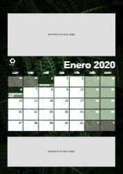 Creativo 07 Calendario de pared A4 100% reciclado