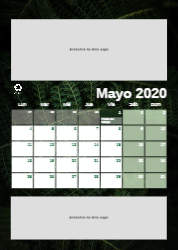 Creativo 07 Calendario de pared A4 100% reciclado