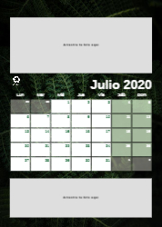 Creativo 07 Calendario de pared A4 100% reciclado