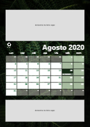 Creativo 07 Calendario de pared A4 100% reciclado
