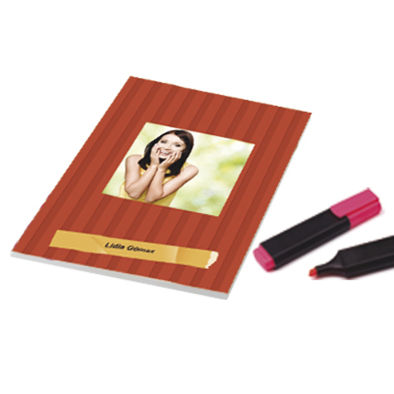 Bloc de notas personalizado A6 (10.5 x 14.8 cm.)