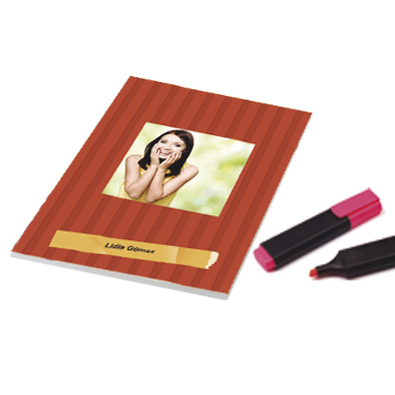 Bloc de notas personalizado A6 (10.5 x 14.8 cm.)