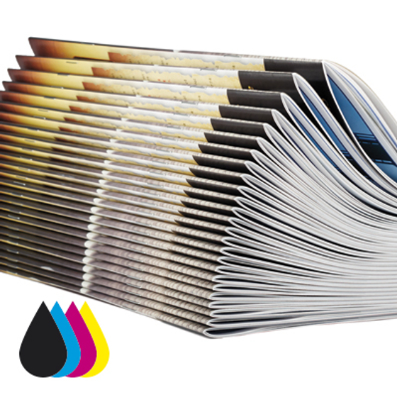 Calculadora de impresión de revistas a todo color grapadas con grapa normal y grapa omega