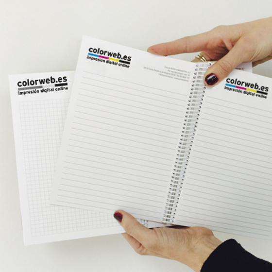 imprimir cuaderno personalizado A4