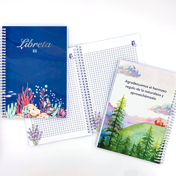 Libreta A5 en tapa blanda