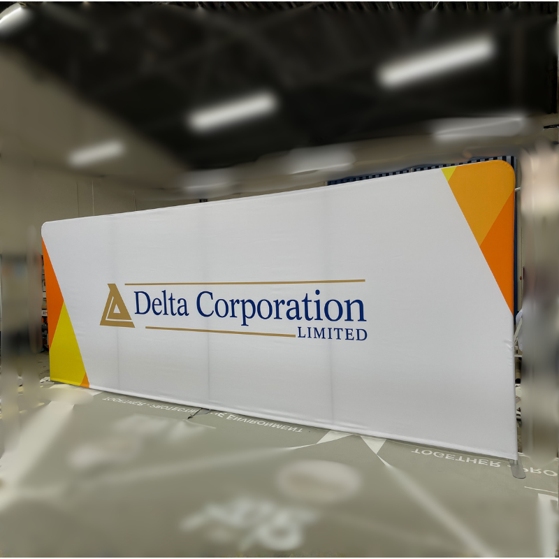 Straight Fabric Display 6m