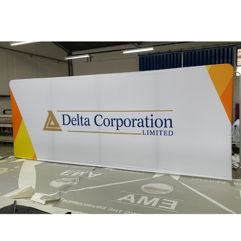Straight Fabric Display 6m 1