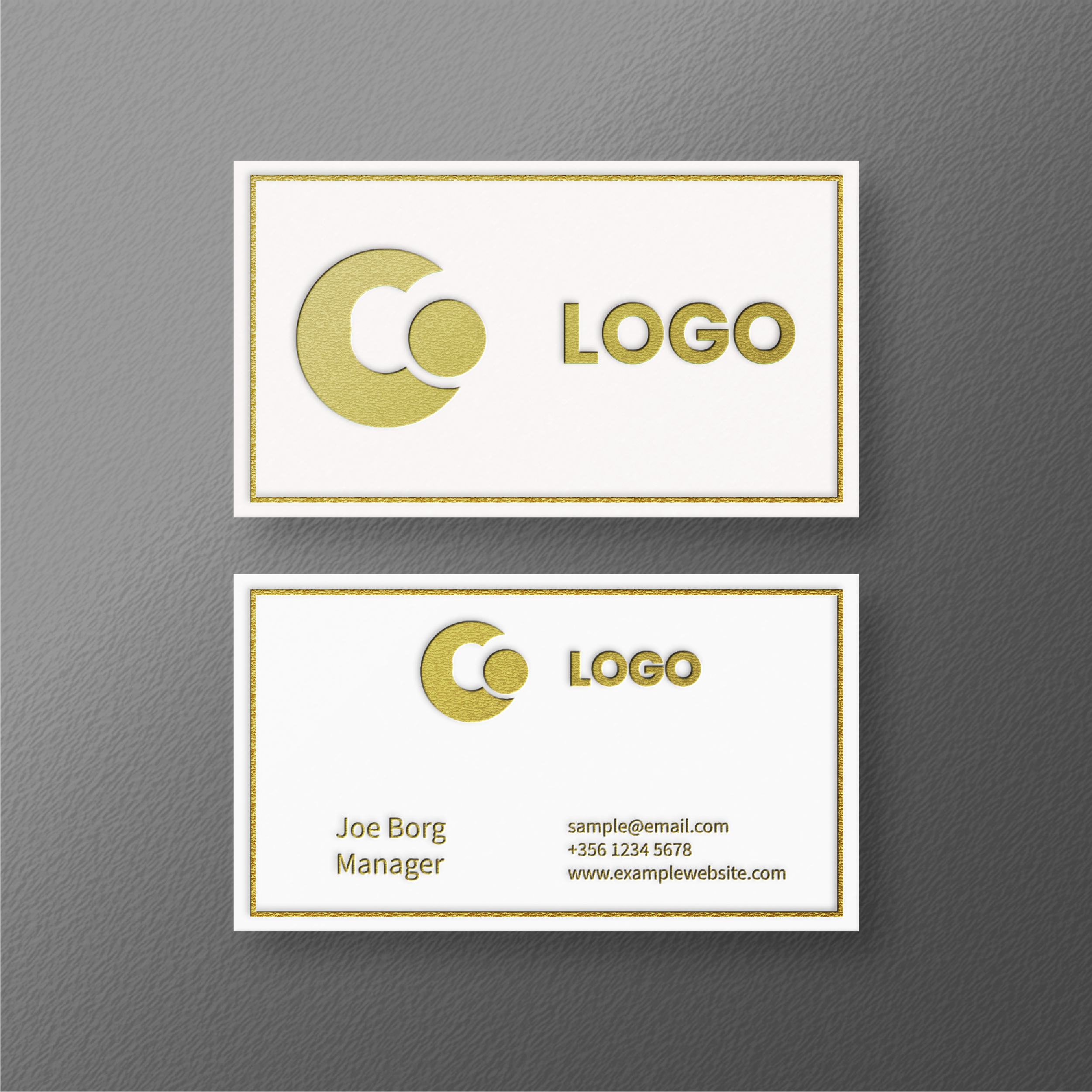 Special Finish Business Cards