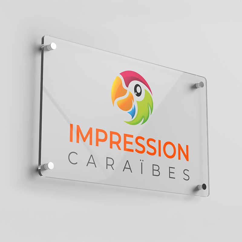 Plaque professionnelle Plexiglass 5mm