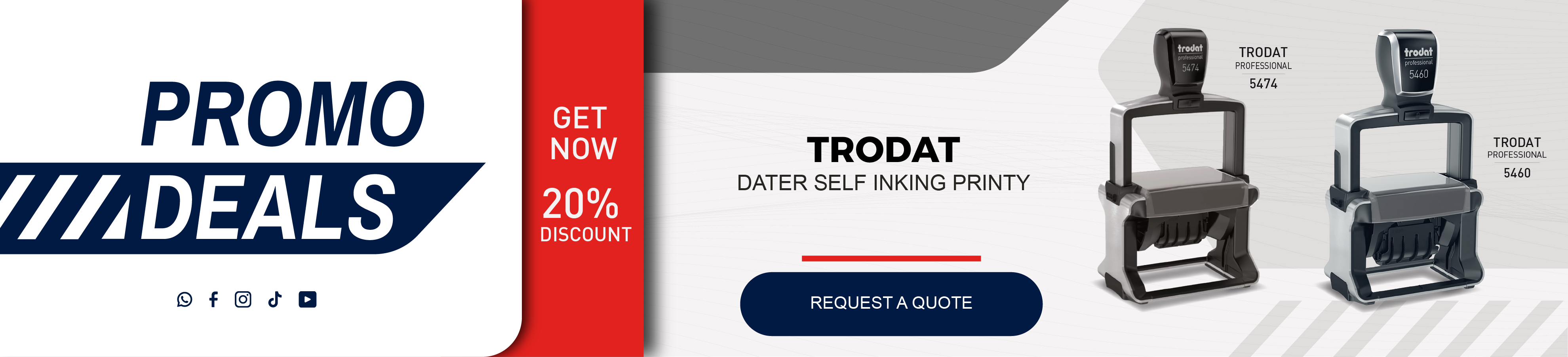 5460 trodat Professional stamp