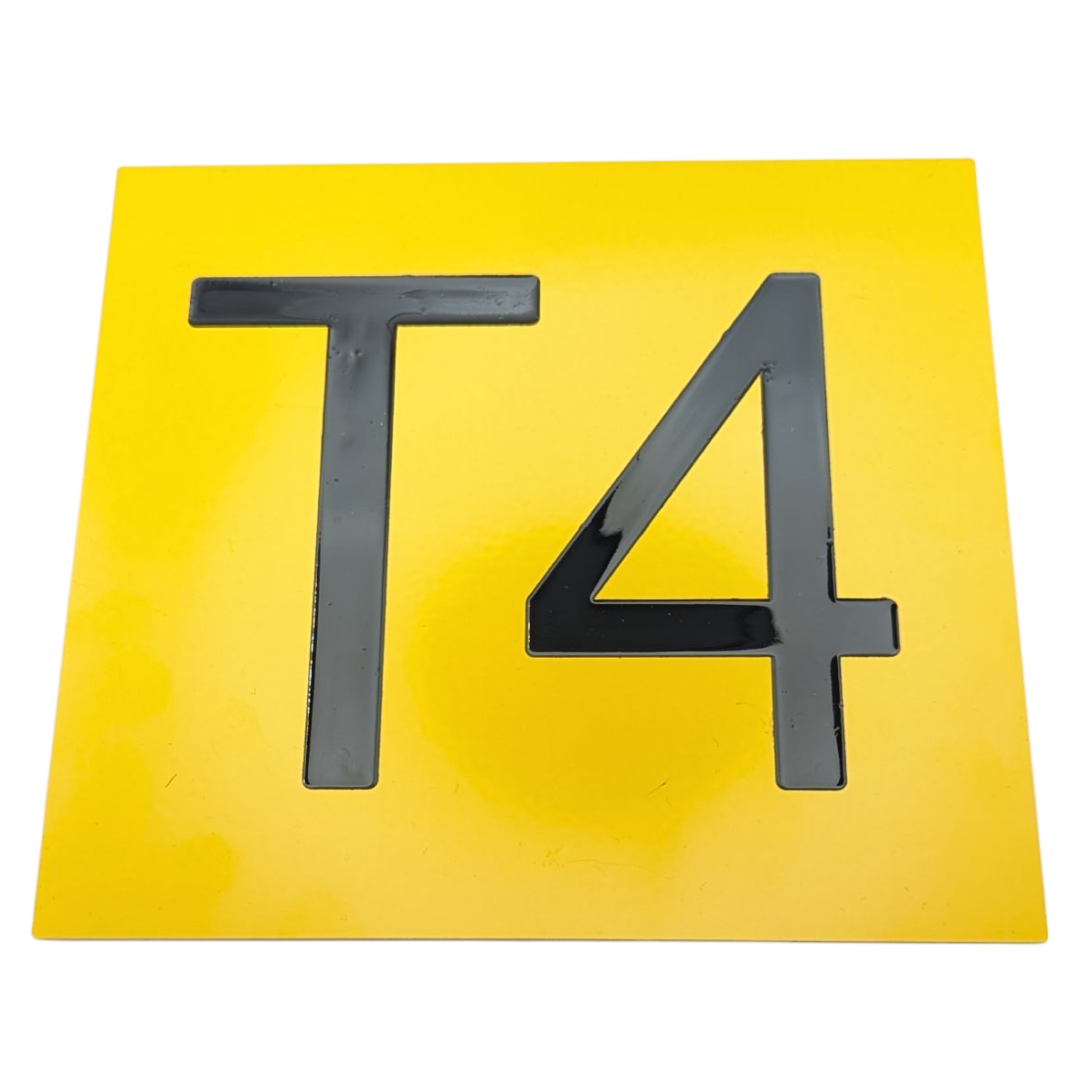 Dypgraverte aluminiumsskilt til merking av energinett 2