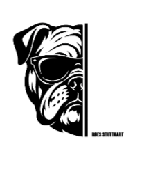 Bull dog Black/White