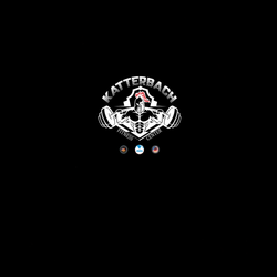 Katterbach Black hoodie design