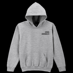 Stork Grey Hoodie design