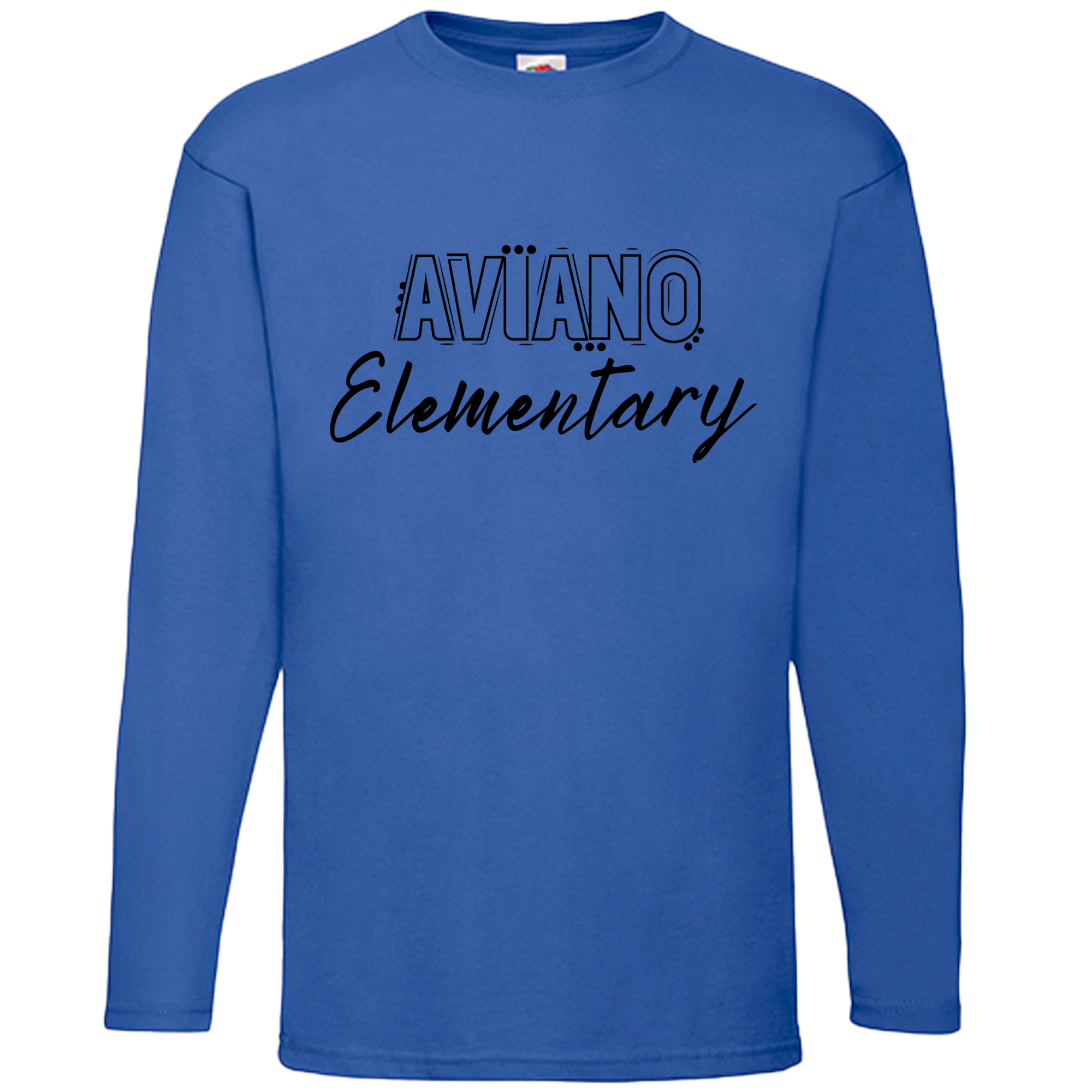 Aviano Youth Long Sleeve T-Shirt Design 1