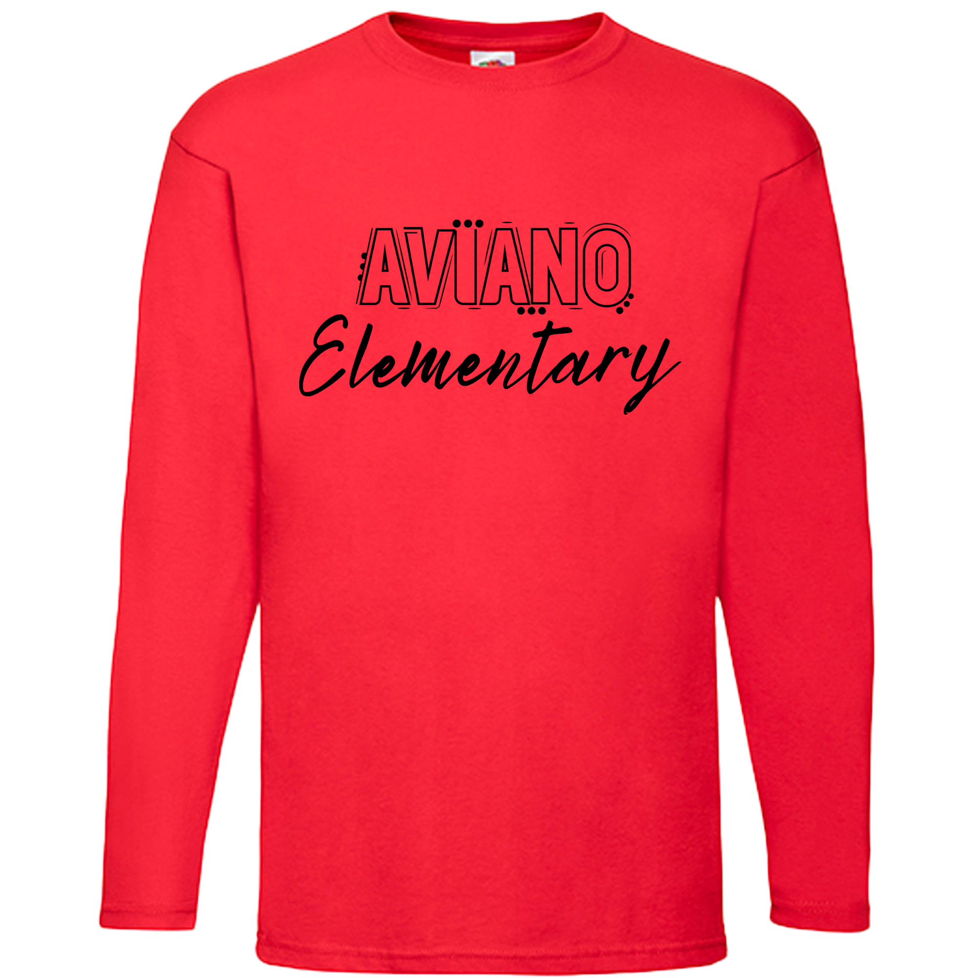 Aviano Youth Long Sleeve T-Shirt Design 1