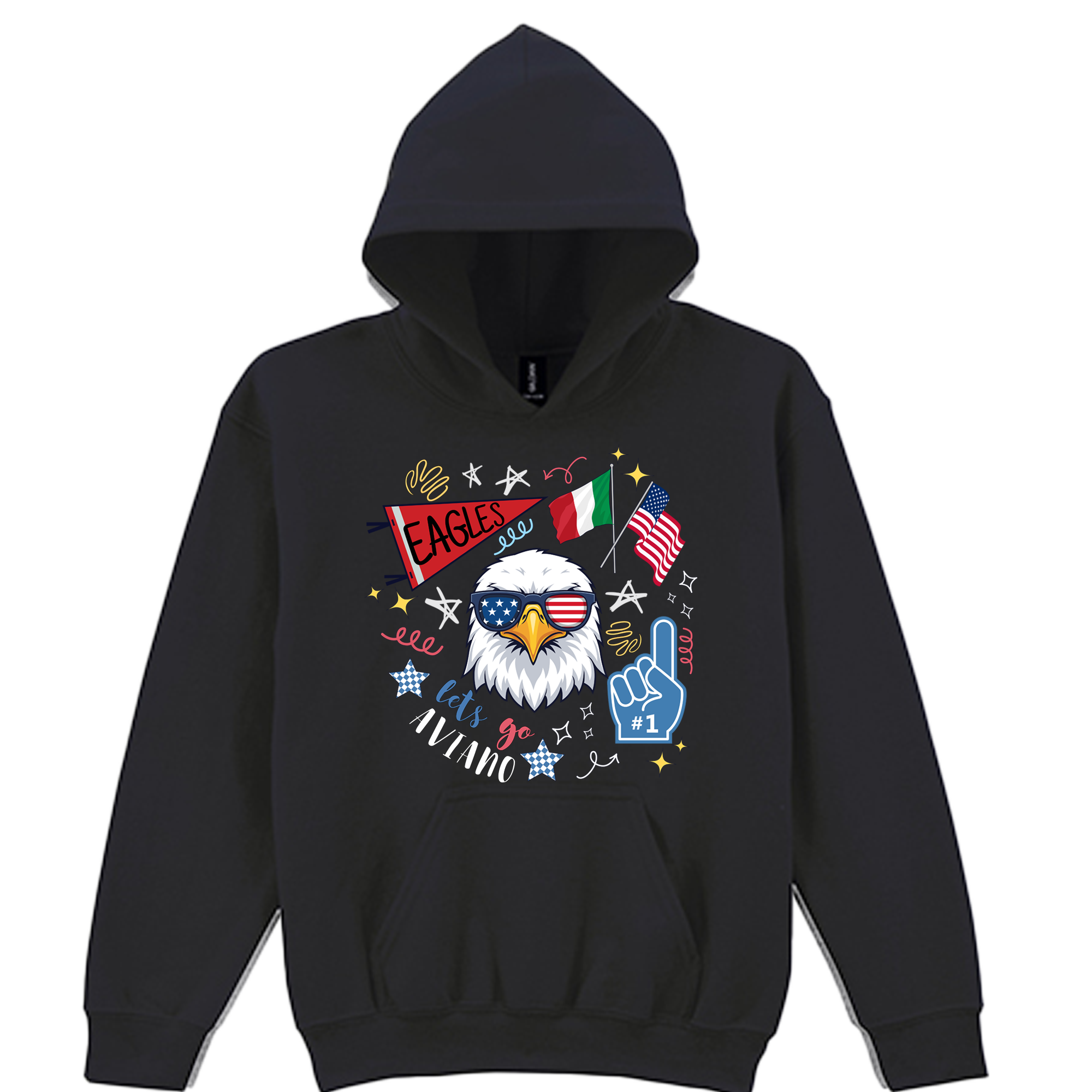 Aviano Hoodie Adult - design 2