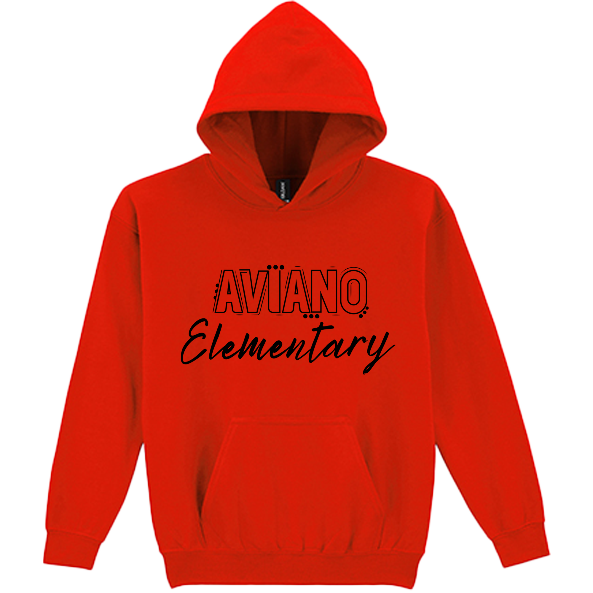 Aviano Youth Hoodie Design 1