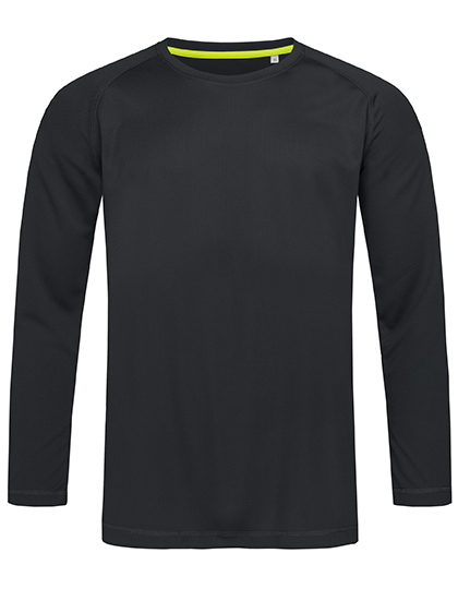 Adult T-Shirt-Long Sleeve Active Dry Mesh 2