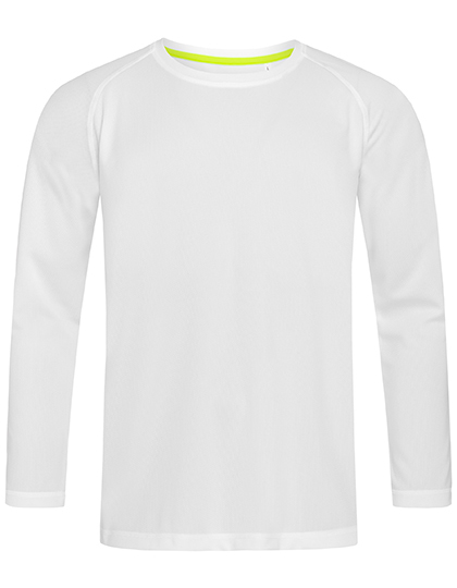 Adult T-Shirt-Long Sleeve Active Dry Mesh 3
