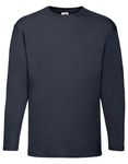 Adult Long Sleeve T-Shirt-Fruit of the Loom  ValueWeight 5