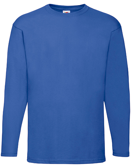 Adult Long Sleeve T-Shirt-Fruit of the Loom  ValueWeight 1