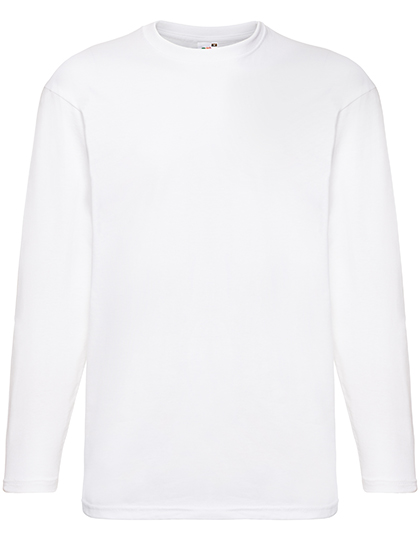 Adult Long Sleeve T-Shirt-Fruit of the Loom  ValueWeight 4