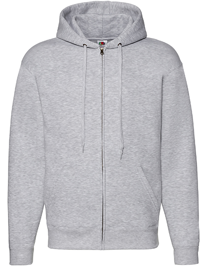 Heather Grey Zipper hoodie