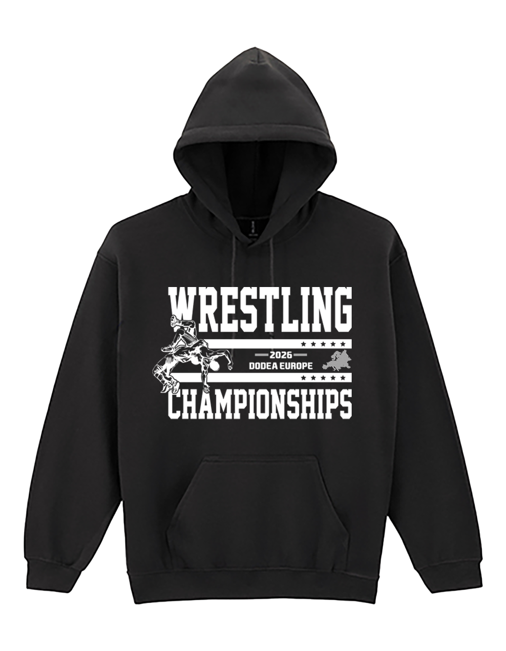 Wrestling Euros Adult Hoodie Design 1 1