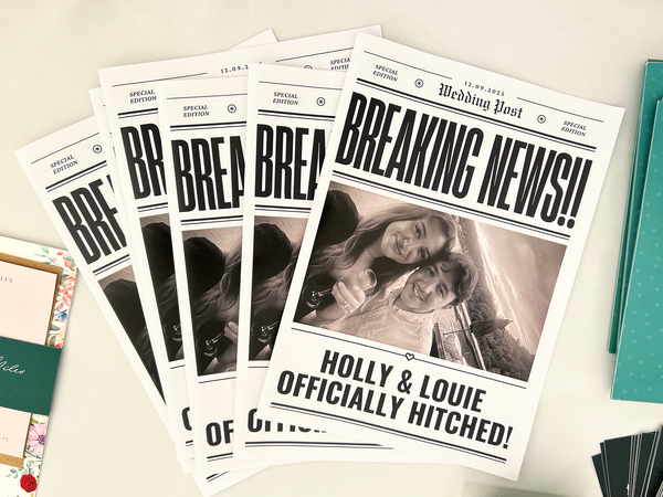 Wedding Newspapers