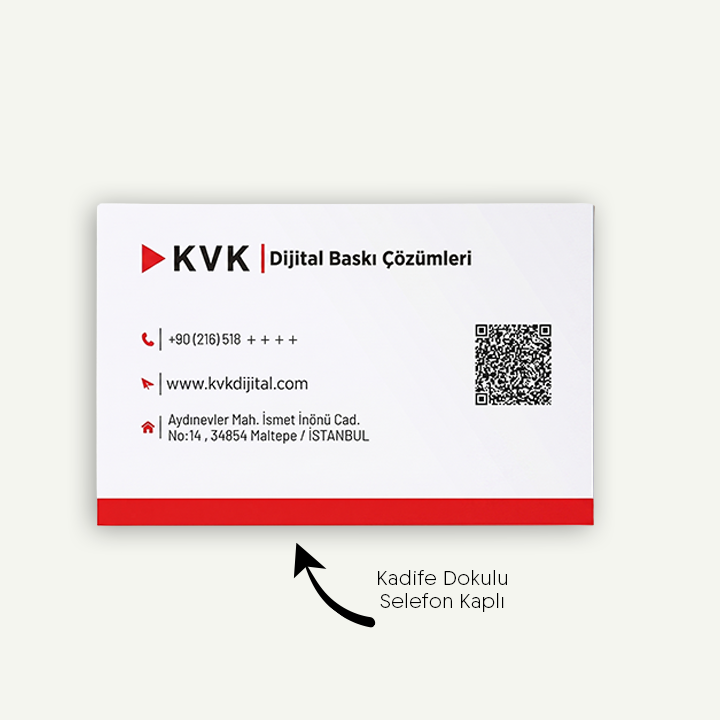 SoftTouch (Yumuşak Dokulu) Kartvizit