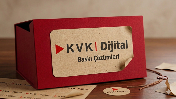 Kraft Sticker / Etiket 1