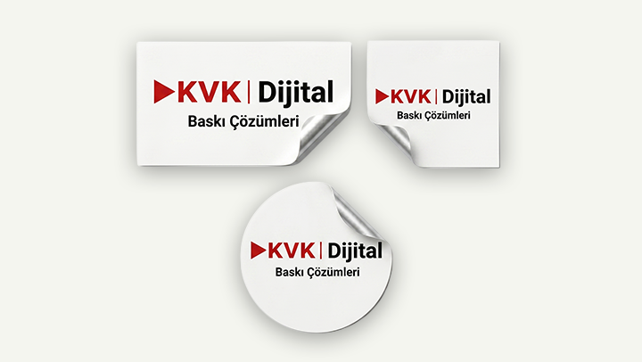 Kuşe Sticker / Etiket 1