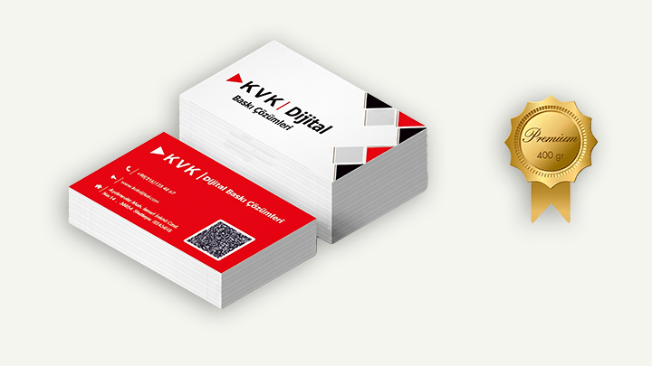 Premium Kartvizit 400 gr     - 1