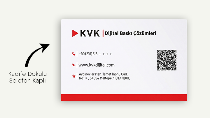 SoftTouch (Yumuşak Dokulu) Kartvizit 1