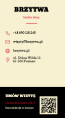 Barber shop Back