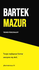 Trener personalny Front