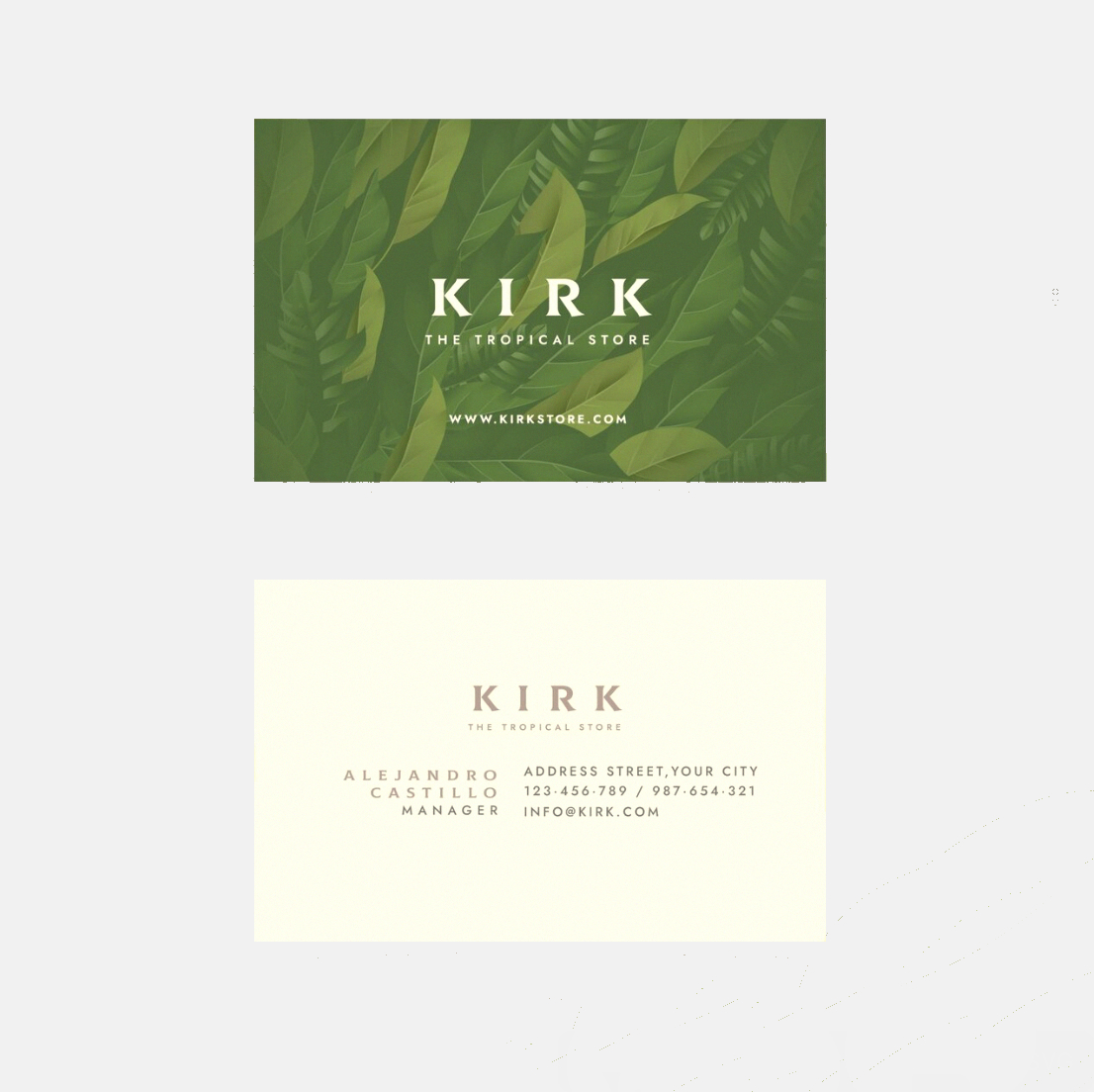 Eco business Cards