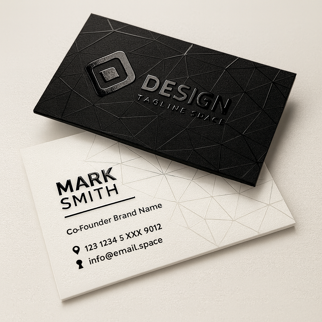 Premium UV 2D Business Cards