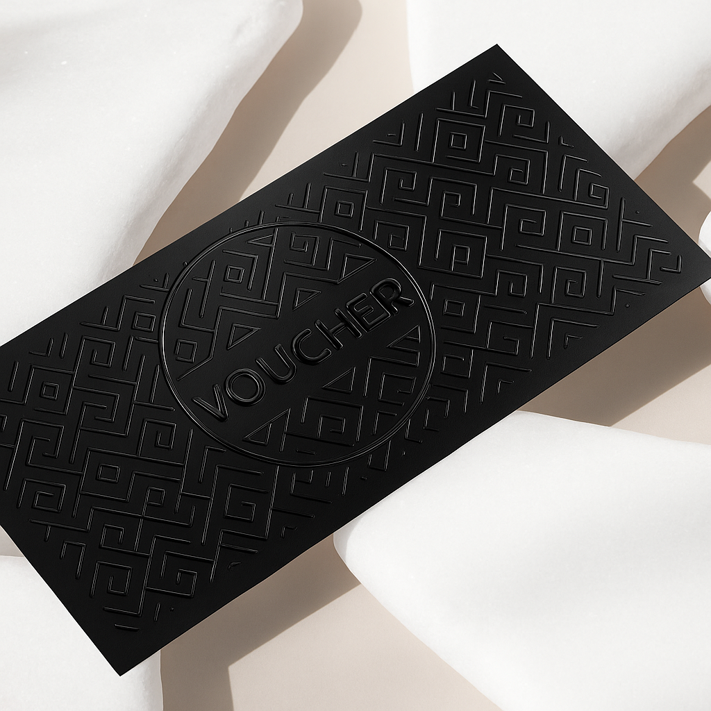 Premium UV 3d vouchers
