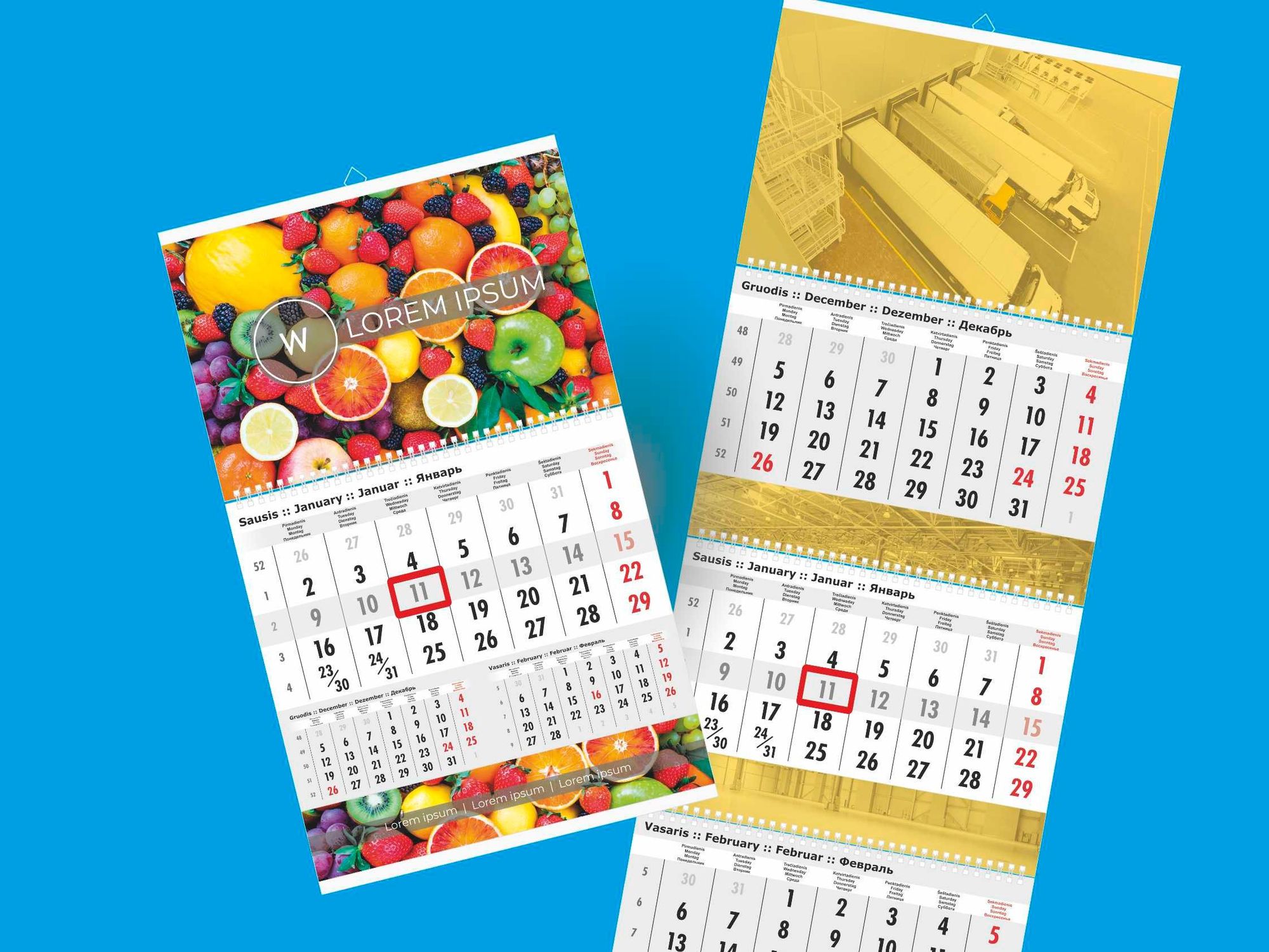 Personalisierte Kalender