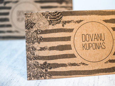 Kraft/ Geschenkgutscheine