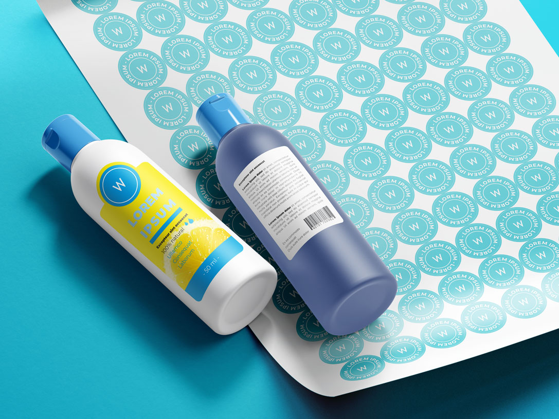 Pašlīmējošās produktu etiķetes