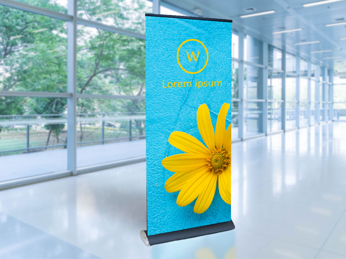 Roll up stends Elegant |Black Roll up stends Elegant | Black