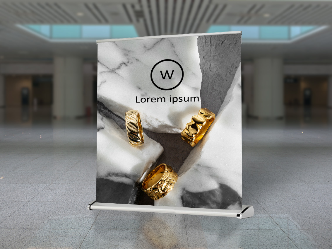 Gigant roll-up stand