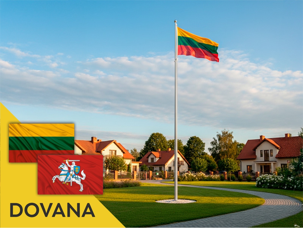 Vėliavos stiebas Flagmore | Sidabrinis